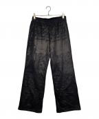 DIESELディーゼル）の古着「DIESEL SUNNYLONG-OUT スウェットパンツ クラック加工」｜ブラック