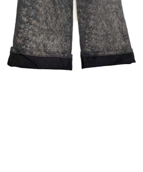 DIESEL（ディーゼル）DIESEL (ディーゼル) DIESEL SUNNYLONG-OUT スウェットパンツ クラック加工 ブラック サイズ:S 未使用品の古着・服飾アイテム