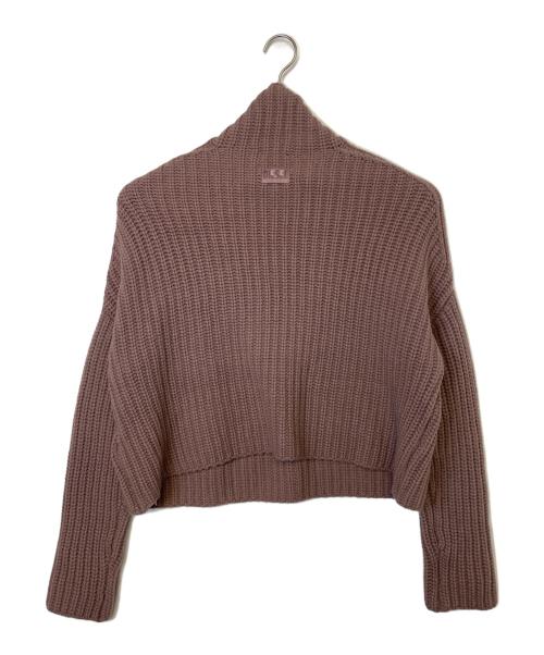 DIESEL（ディーゼル）DIESEL (ディーゼル) DIESEL ローゲージ　ハイネックセーター ボルドー サイズ:XSの古着・服飾アイテム