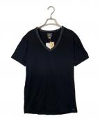 DIESELディーゼル）の古着「VネックTシャツ」｜ブラック