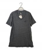 DIESELディーゼル）の古着「VネックTシャツ」｜グレー