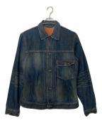 LEVI'Sリーバイス）の古着「1st 復刻 オイル加工 デニムジャケット」｜インディゴ