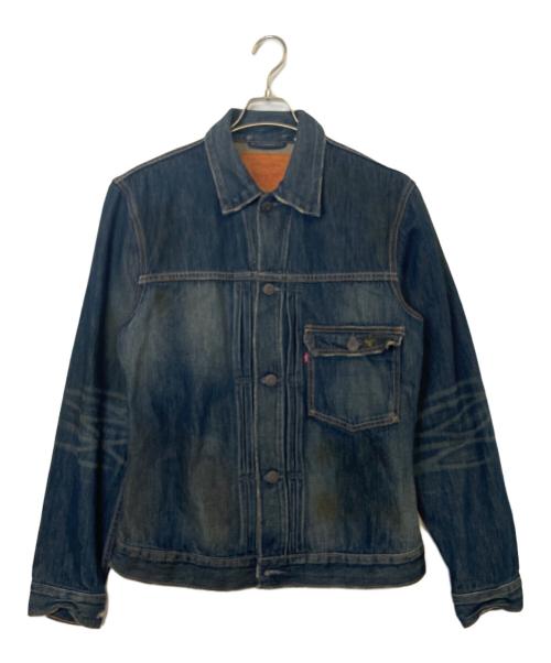 LEVI'S（リーバイス）LEVI'S (リーバイス) 1st 復刻 オイル加工 デニムジャケット インディゴ サイズ:Mの古着・服飾アイテム