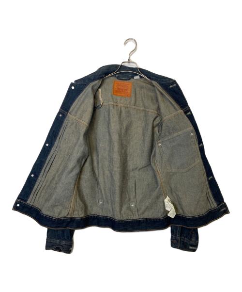 LEVI'S（リーバイス）LEVI'S (リーバイス) 1st 復刻 オイル加工 デニムジャケット インディゴ サイズ:Mの古着・服飾アイテム