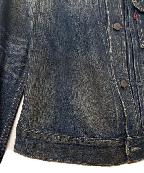 LEVI'S（リーバイス）LEVI'S (リーバイス) 1st 復刻 オイル加工 デニムジャケット インディゴ サイズ:Mの古着・服飾アイテム