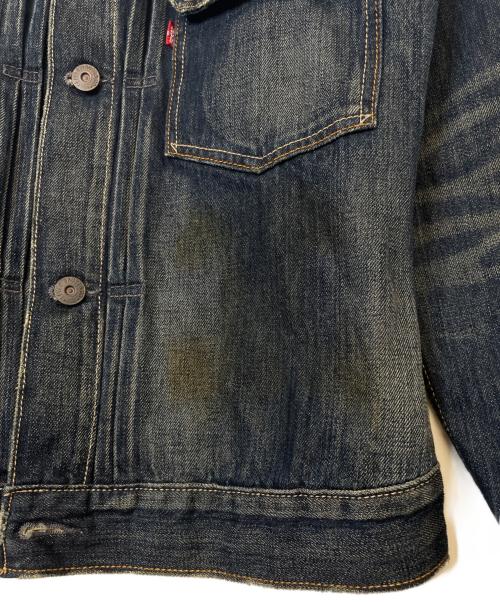 LEVI'S（リーバイス）LEVI'S (リーバイス) 1st 復刻 オイル加工 デニムジャケット インディゴ サイズ:Mの古着・服飾アイテム