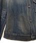 中古・古着 LEVI'S (リーバイス) 1st 復刻 オイル加工 デニムジャケット インディゴ サイズ:M：8000円