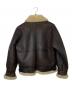 POTTAR (ポッター) POTTER B-3 ムートンジャケット ブラウン サイズ:L：14000円