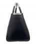 FURLA (フルラ) FURLA ハンドバッグ （サフィアーノプリント カーフレザー トートバッグ） ブラック×ホワイト：9000円