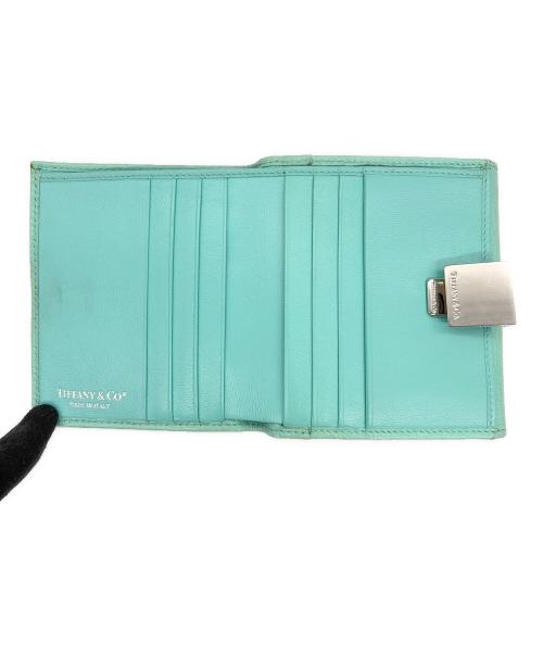 TIFFANY & Co.（ティファニー）Tiffany & Co. (ティファニー) 2つ折り財布 グリーンの古着・服飾アイテム