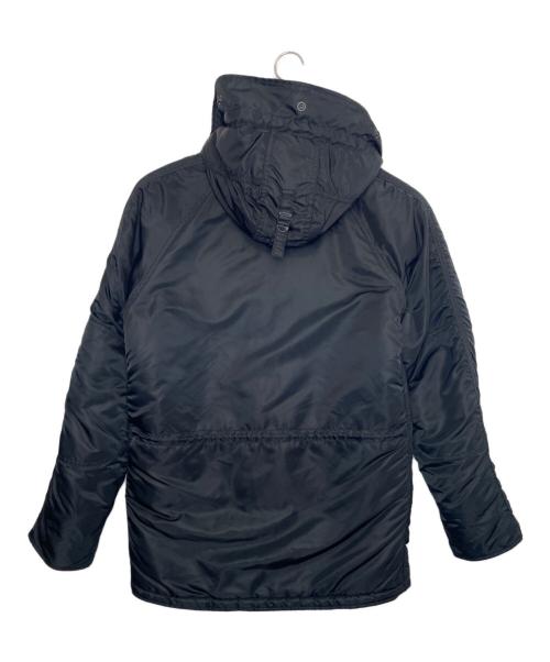 ALPHA（アルファ）ALPHA (アルファ) ALPHA  N-3B モッズコートブラック ブラック サイズ:Lの古着・服飾アイテム