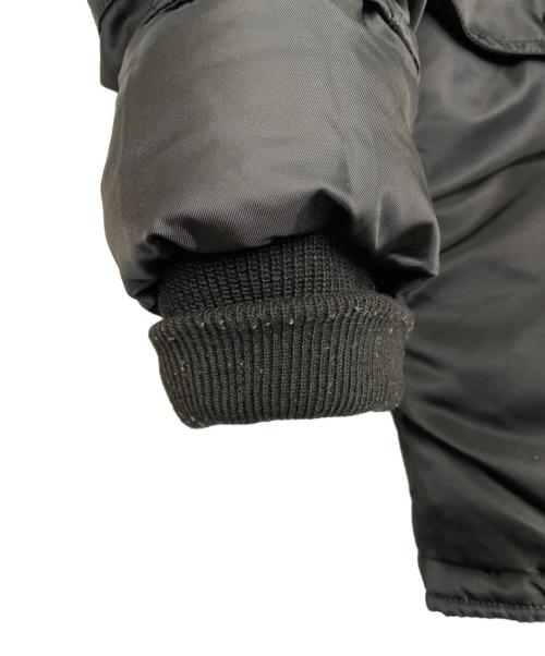 ALPHA（アルファ）ALPHA (アルファ) ALPHA  N-3B モッズコートブラック ブラック サイズ:Lの古着・服飾アイテム