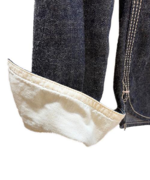 MOMOTARO JEANS（桃太郎ジーンズ）MOMOTARO JEANS (桃太郎ジーンズ) 出陣デニムシャツ インディゴ サイズ:38の古着・服飾アイテム