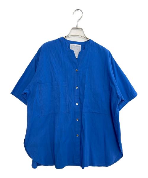 BEARDSLEY（ビアズリー）BEARDSLEY (ビアズリー) 半袖シャツ ブルー サイズ:Freeの古着・服飾アイテム