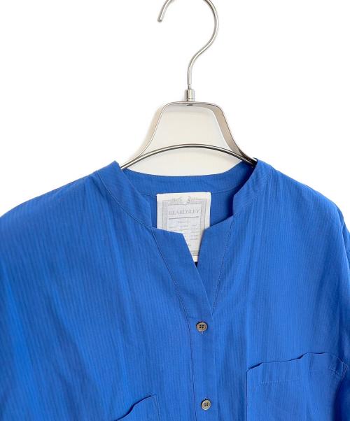 BEARDSLEY（ビアズリー）BEARDSLEY (ビアズリー) 半袖シャツ ブルー サイズ:Freeの古着・服飾アイテム