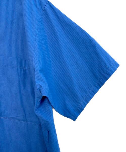 BEARDSLEY（ビアズリー）BEARDSLEY (ビアズリー) 半袖シャツ ブルー サイズ:Freeの古着・服飾アイテム