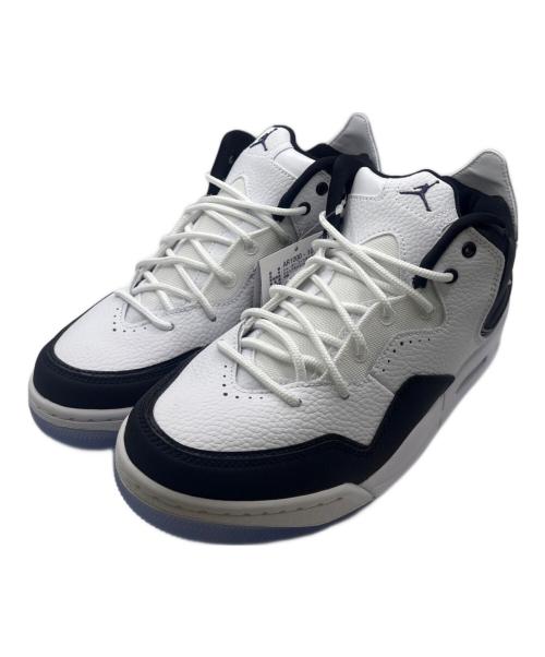 NIKE（ナイキ）NIKE (ナイキ) JORDAN COURT SIDE23 ホワイト×ブラック サイズ:25.5の古着・服飾アイテム