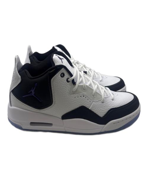 NIKE（ナイキ）NIKE (ナイキ) JORDAN COURT SIDE23 ホワイト×ブラック サイズ:25.5の古着・服飾アイテム