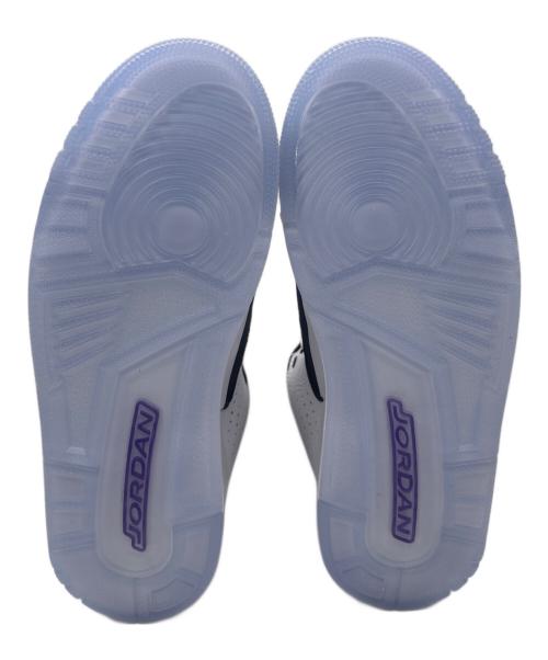 NIKE（ナイキ）NIKE (ナイキ) JORDAN COURT SIDE23 ホワイト×ブラック サイズ:25.5の古着・服飾アイテム