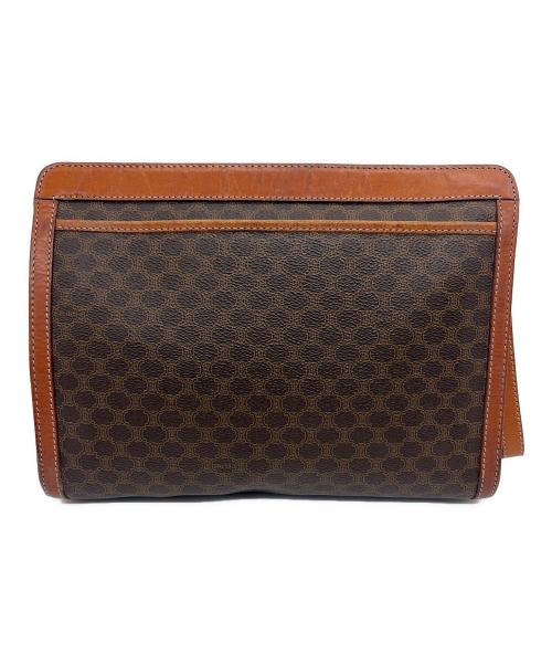 CELINE（セリーヌ）CELINE (セリーヌ) クラッチバッグ ブラウンの古着・服飾アイテム