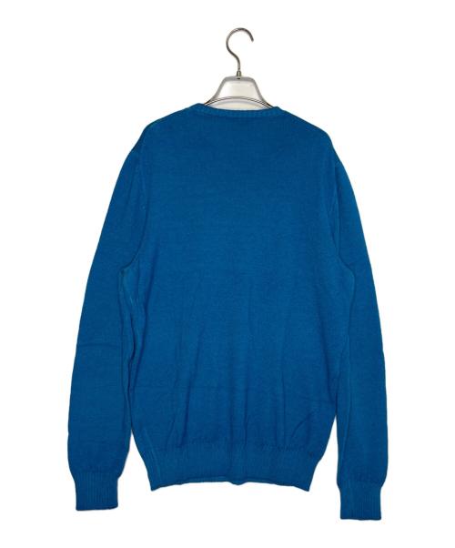 GRAN SASSO（グランサッソ）GRAN SASSO (グランサッソ) GRAN SASSO  薄手 ニット ブルー サイズ:52の古着・服飾アイテム