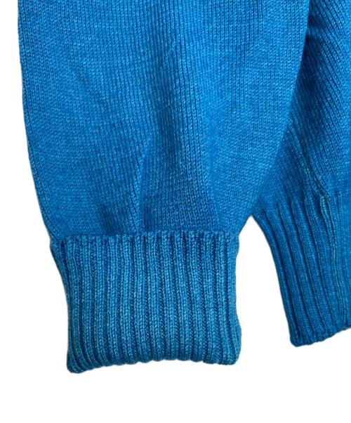 GRAN SASSO（グランサッソ）GRAN SASSO (グランサッソ) GRAN SASSO  薄手 ニット ブルー サイズ:52の古着・服飾アイテム
