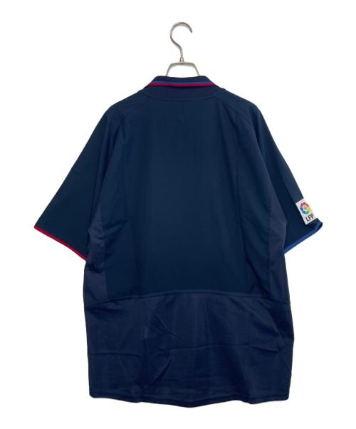 NIKE（ナイキ）NIKE (ナイキ) NIKE  ゲームシャツ サッカーユニフォーム FCバルセロナ 2002-2003 ネイビー サイズ:Lの古着・服飾アイテム