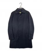 MACKINTOSH PHILOSOPHYマッキントッシュ フィロソフィー）の古着「MACKINTOSH PHILOSOPHY ステンカラーコート ロングコート」｜ブラック