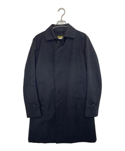 MACKINTOSH PHILOSOPHY（マッキントッシュ フィロソフィー）MACKINTOSH PHILOSOPHY (マッキントッシュ フィロソフィー) MACKINTOSH PHILOSOPHY ステンカラーコート ロングコート ブラック サイズ:38の古着・服飾アイテム