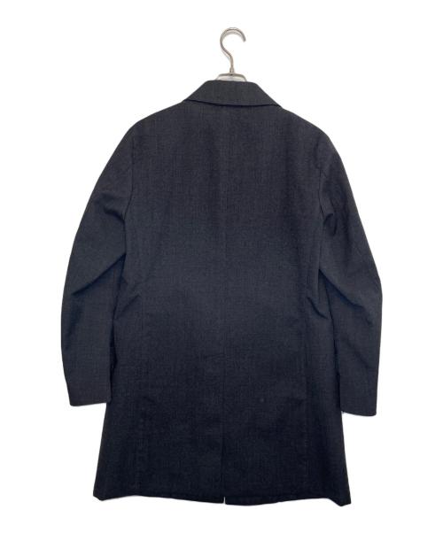 MACKINTOSH PHILOSOPHY（マッキントッシュ フィロソフィー）MACKINTOSH PHILOSOPHY (マッキントッシュ フィロソフィー) MACKINTOSH PHILOSOPHY ステンカラーコート ロングコート ブラック サイズ:38の古着・服飾アイテム