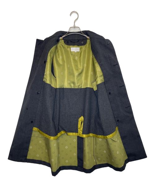 MACKINTOSH PHILOSOPHY（マッキントッシュ フィロソフィー）MACKINTOSH PHILOSOPHY (マッキントッシュ フィロソフィー) MACKINTOSH PHILOSOPHY ステンカラーコート ロングコート ブラック サイズ:38の古着・服飾アイテム