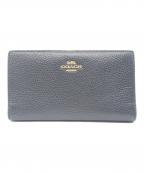 COACHコーチ）の古着「長財布」｜ブラック