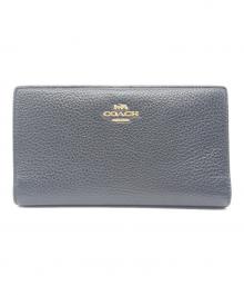COACH（コーチ）の古着「長財布」｜ブラック