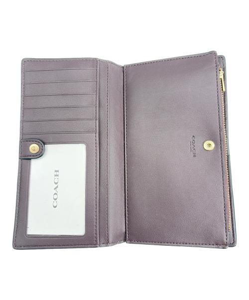 COACH（コーチ）COACH (コーチ) 長財布 ブラックの古着・服飾アイテム