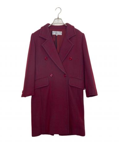 Yves Saint Laurent 赤 ダブルブレストコート M 新品同様 中古・古着通販】Yves Saint Laurent (イヴサンローラン) Yves Saint