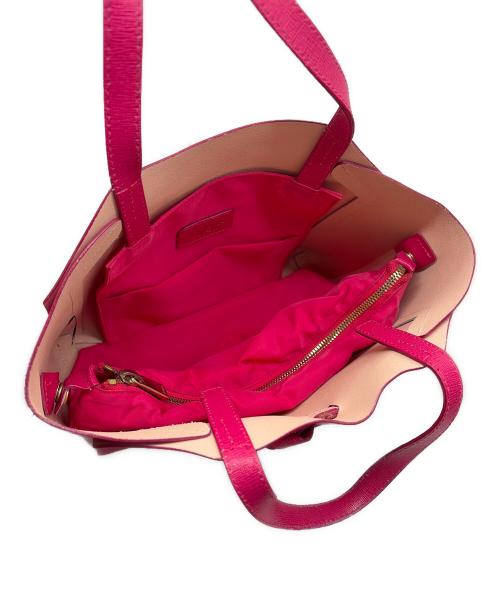 FURLA（フルラ）FURLA (フルラ) トートバッグ ピンクの古着・服飾アイテム
