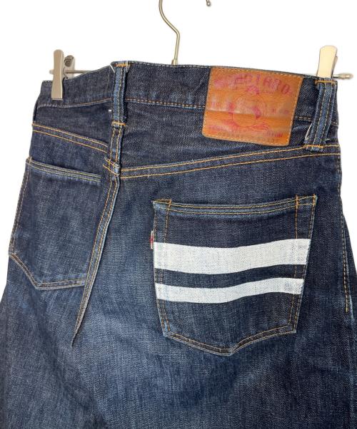 MOMOTARO JEANS（桃太郎ジーンズ）MOMOTARO JEANS (桃太郎ジーンズ) MOMOTARO JEANS 桃太郎ジーンズ  0205SP デニムパンツ ジーンズ　スリムフィット インディゴ サイズ:W30 × L35の古着・服飾アイテム