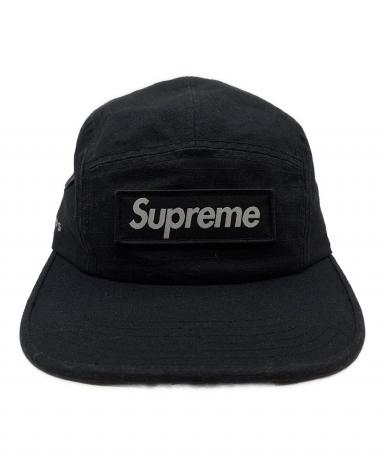 Supreme シュプリーム キャップ  黒 【古着】【中古】【送料無料】 中古・古着通販】SUPREME (シュプリーム) キャップ ブラック｜ブランド