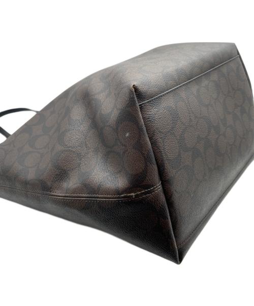 COACH（コーチ）COACH (コーチ) COACH コーチ  シグネチャートートバッグ ブラウンの古着・服飾アイテム
