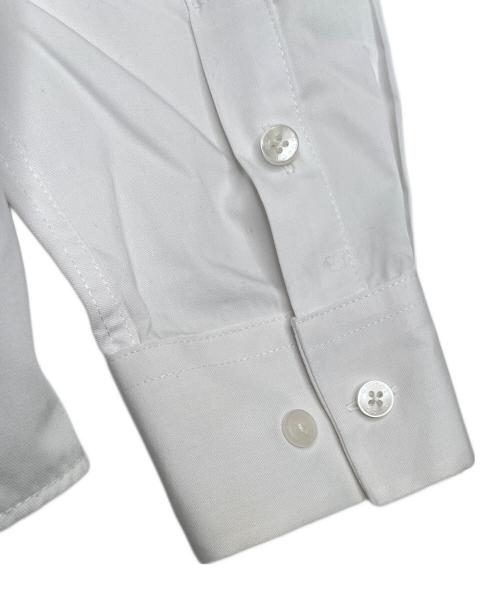 GUCCI（グッチ）GUCCI (グッチ) GUCCI グッチ 長袖シャツ 蜂 襟デザイン ミケーレ期 ホワイト サイズ:XLの古着・服飾アイテム