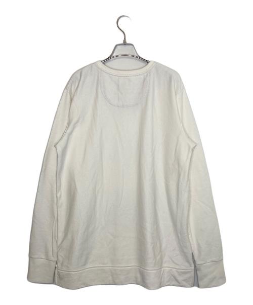 SAS（エスエーエス）SAS (エスエーエス) SAS エスエーエス  薄手 スウェット ホワイト サイズ:XLの古着・服飾アイテム