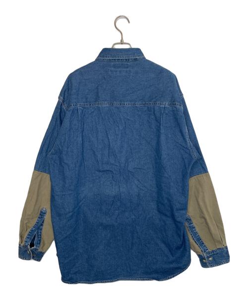 Columbia（コロンビア）Columbia (コロンビア) Columbia コロンビア PHG デニム ジャケット 90's ~ 00's 企業ロゴ コーポレートロゴあり インディゴ サイズ:Lの古着・服飾アイテム