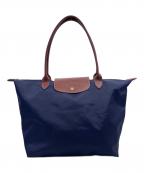 LONGCHAMPロンシャン）の古着「LONGCHAMP ロンシャン ショルダーバッグ Le Pliage Original ル プリアージュ オリジナル M」｜ネイビー