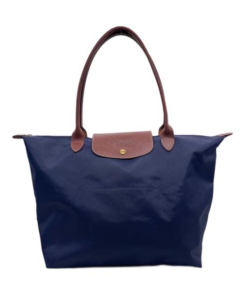LONGCHAMP（ロンシャン）LONGCHAMP (ロンシャン) LONGCHAMP ロンシャン ショルダーバッグ Le Pliage Original ル プリアージュ オリジナル M ネイビーの古着・服飾アイテム
