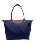 LONGCHAMP（ロンシャン）の古着「LONGCHAMP ロンシャン ショルダーバッグ Le Pliage Original ル プリアージュ オリジナル M」｜ネイビー