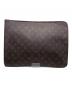 LOUIS VUITTON（ルイ ヴィトン）の古着「LOUIS VUITTON ルイ ヴィトン モノグラム クラッチバッグ セカンドバッグ ポッシュ・ドキュマン M53400 」｜ブラウン