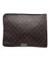 中古・古着 LOUIS VUITTON (ルイ ヴィトン) LOUIS VUITTON ルイ ヴィトン モノグラム クラッチバッグ セカンドバッグ ポッシュ・ドキュマン M53400  ブラウン：20000円
