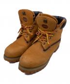 Timberlandティンバーランド）の古着「Timberland ティンバーランド ダブルタン ブーツ ヌバック」｜キャメル