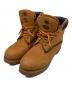 Timberland（ティンバーランド）の古着「Timberland ティンバーランド ダブルタン ブーツ ヌバック」｜キャメル