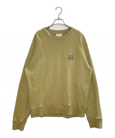 Maison Kitsuné　メゾンキツネ　美品ラグランロゴトレーナー 中古・古着通販】maison kitsune (メゾンキツネ) MAISON KITSUNE